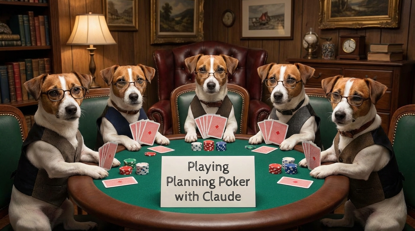 Playing Planning Poker with Claude