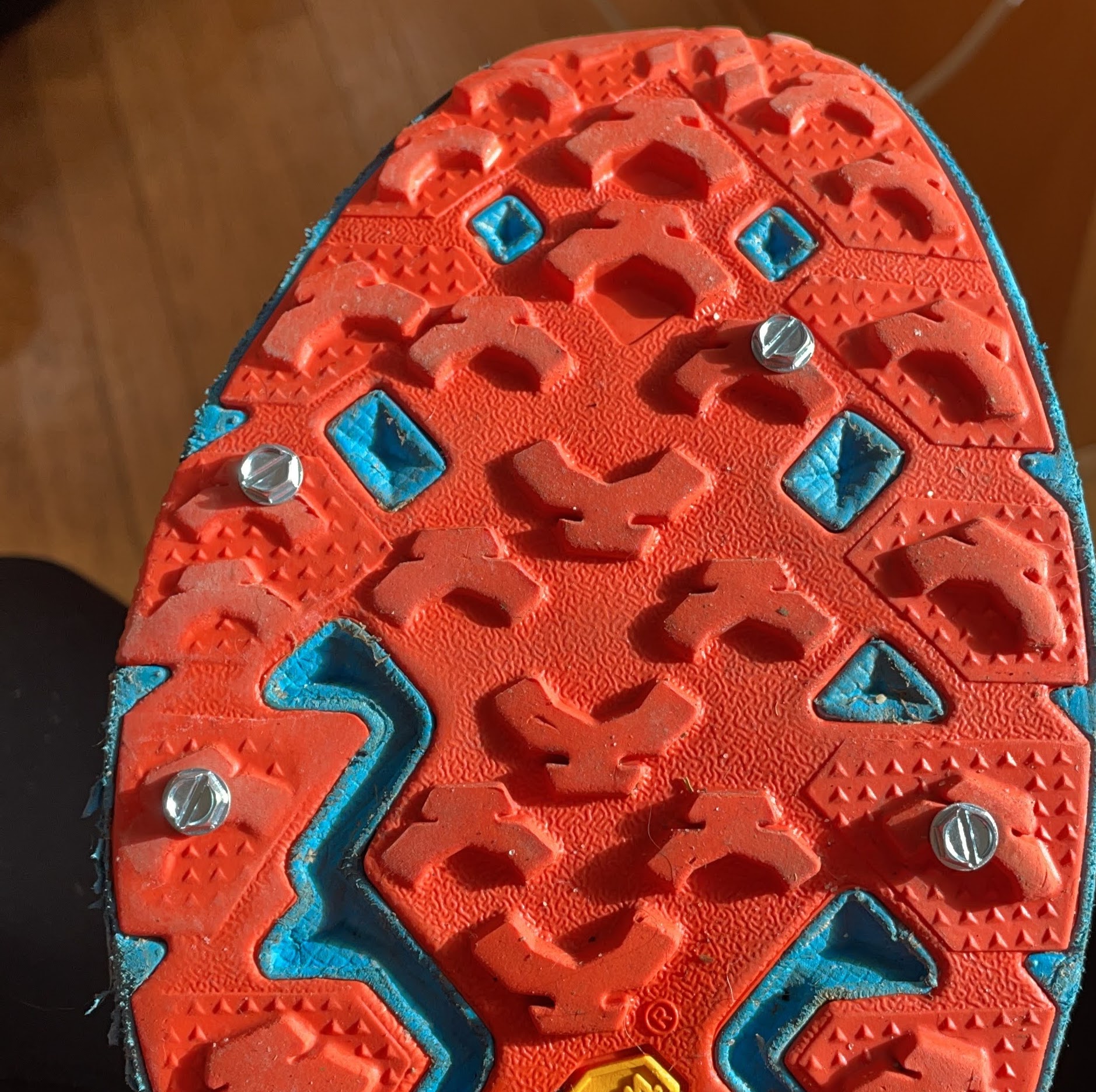 Screws in your shoes